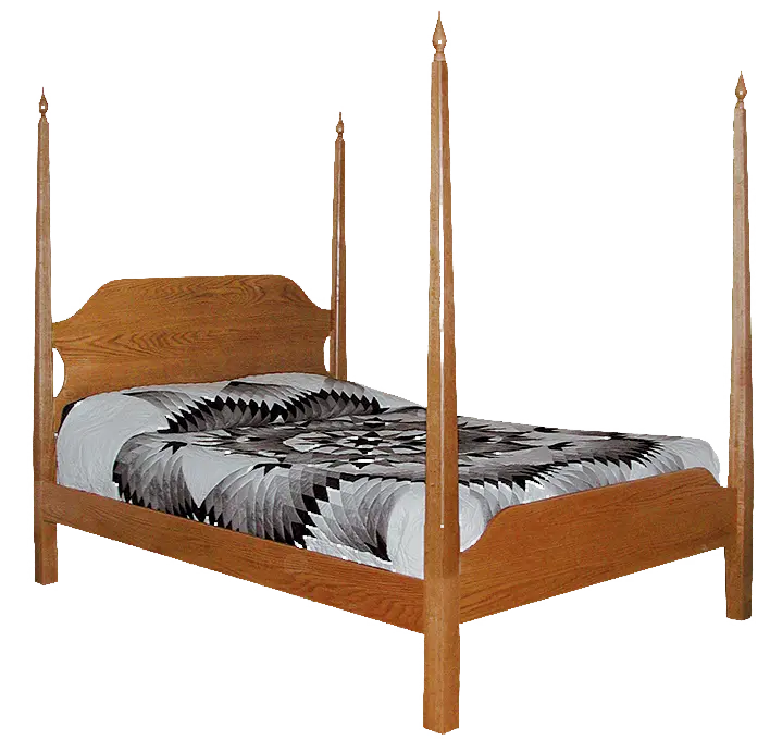 Amish Pencil Post Bed - 017-ZTC734