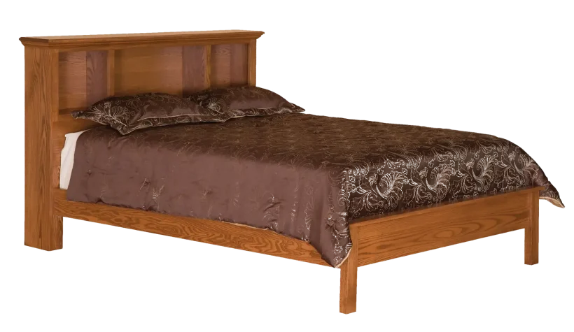 Amish Bookcase Bed - 017-ZTC735