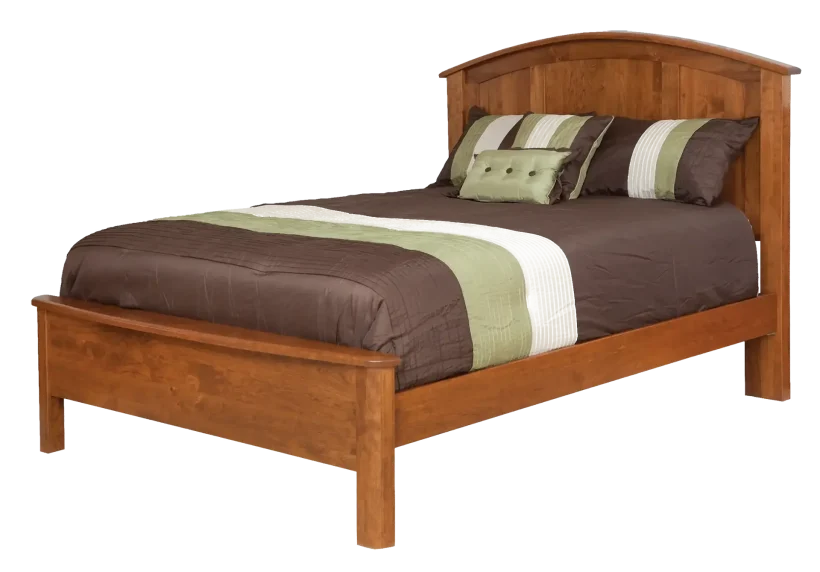 Amish Meridian Arch Panel Bed - 017-ZTC836