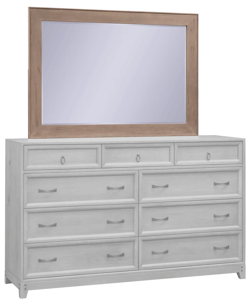 Amish Glendale Tall Dresser Mirror Only - 017-ZTC8483