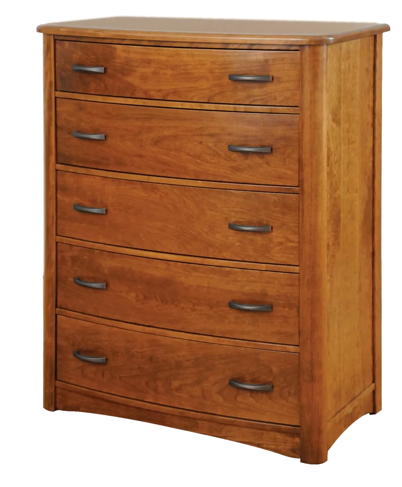 Amish Meridian 5 Drawer Chest - 017-ZTC864