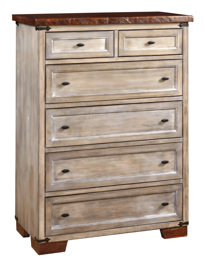 Amish Farmhouse Heritage 6 Drawer Chest - 017-ZTC9364-O