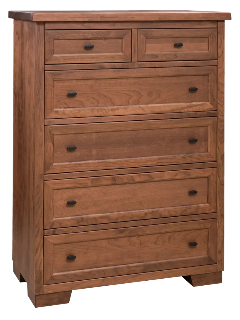 Amish Farmhouse 6 Drawer Chest - 017-ZTC9364