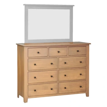 Amish Charland Tall Dresser Only - 017-ZTC9444