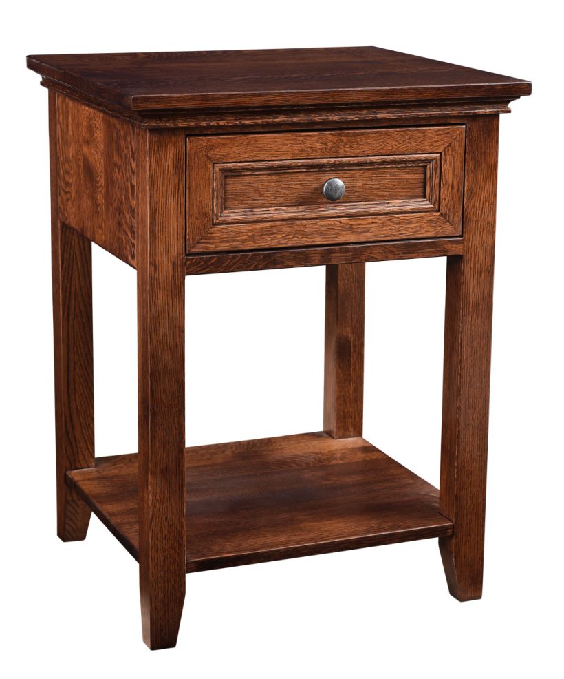 Amish Brooklyn 1 Drawer - Open Nightstand - 017-ZTC950