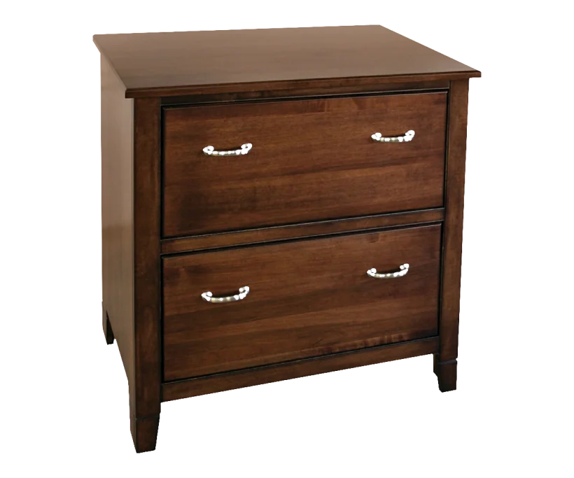 Amish Jacobsville 2dr. Lateral File Cabinet - No, , , , , Brown Maple, OCS228 Rich Tobacco, Silver Pulls, P2280-SN Amish Jacobsville 2dr. Lateral File Cabinet - 046-GCZ-5I