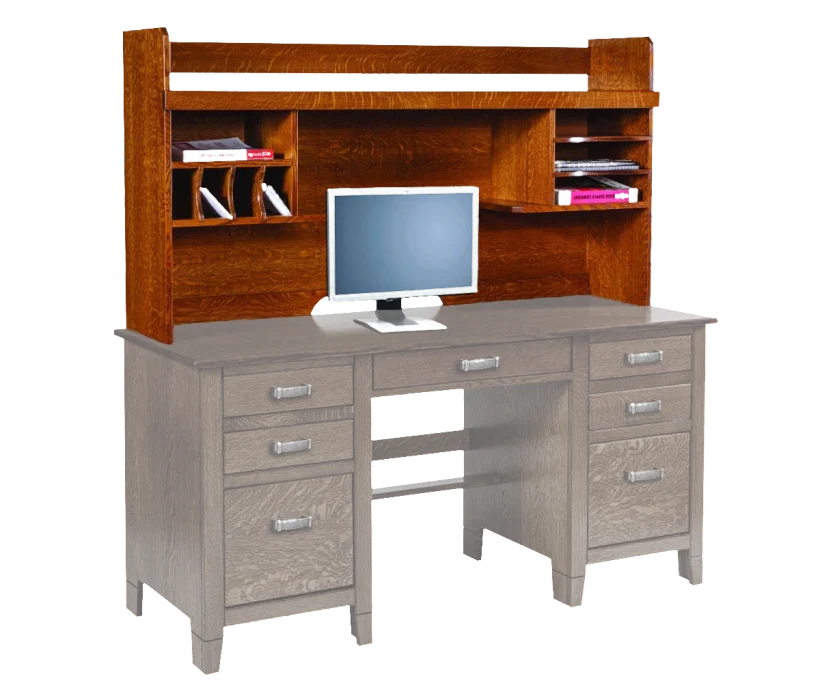 Amish Jacobsville Hutch Top - 046-GE-534-93