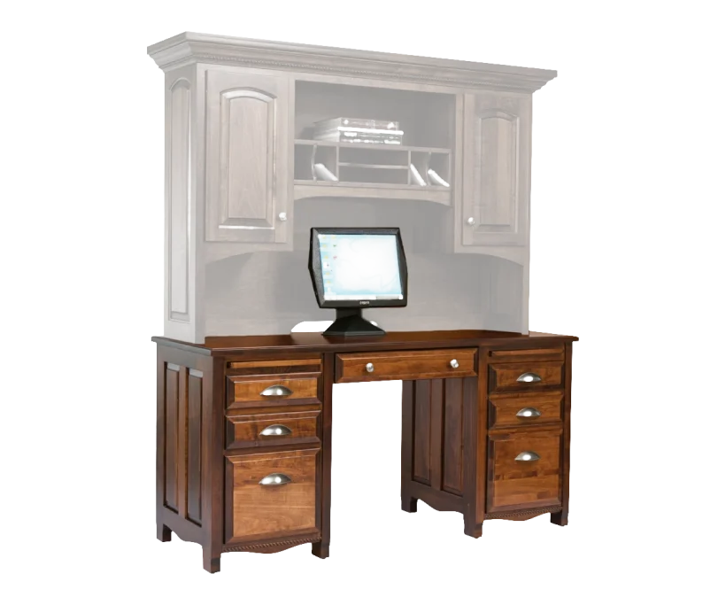 Amish Laurel Double Ped Desk - 046-IAMA-5695