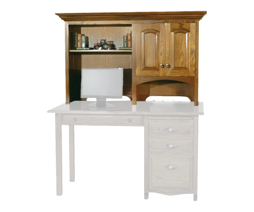 Amish Laurel Hutch for 52" Desk - 046-IOAE