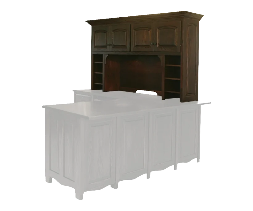 Amish Laurel Hutch for 72" Desk - 046-IZAE-831