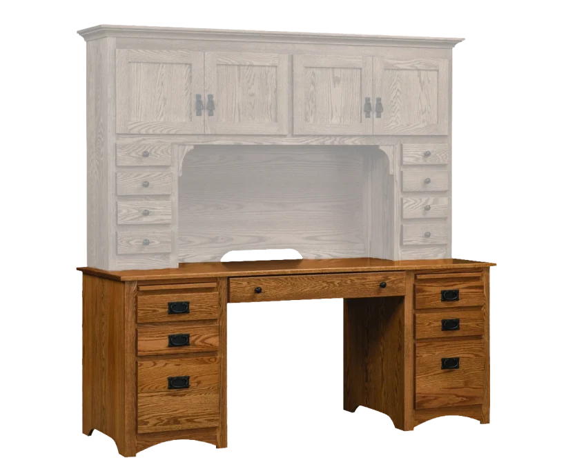 Amish Mission Double Ped Desk - 046-JAMA-5805