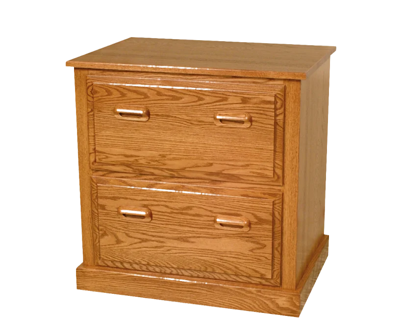 Amish Traditional Two-Drawer Lateral File Cabinet - 046-QCZ-5I