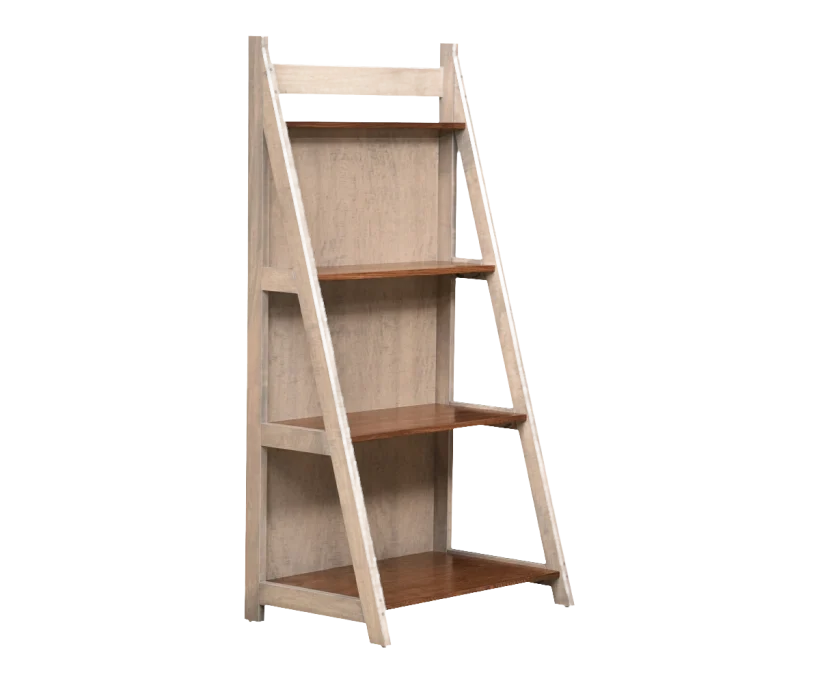Amish Timberline 30" Bookshelf - Yes, Rustic QSWO, FC10944 Tavern, Brown Maple, OCS135 Driftwood, , Amish Timberline 30" Bookshelf - 046-QIYZ-63