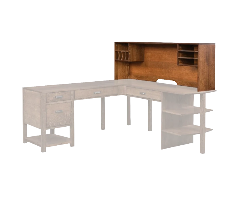 Amish Wakefield Hutch Top - No, , , , , QSWO, FC10944 Tavern Amish Wakefield Hutch Top - 046-T946E