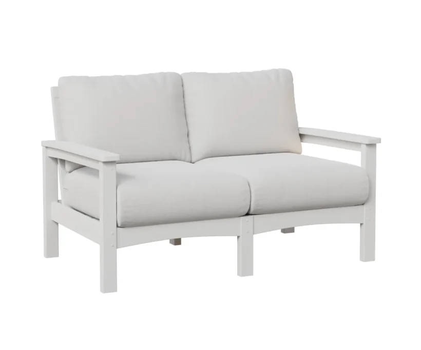 Camden Loveseat by Berlin Gardens - White, Marvel Cloud Camden Loveseat by Berlin Gardens - 191-CL5332
