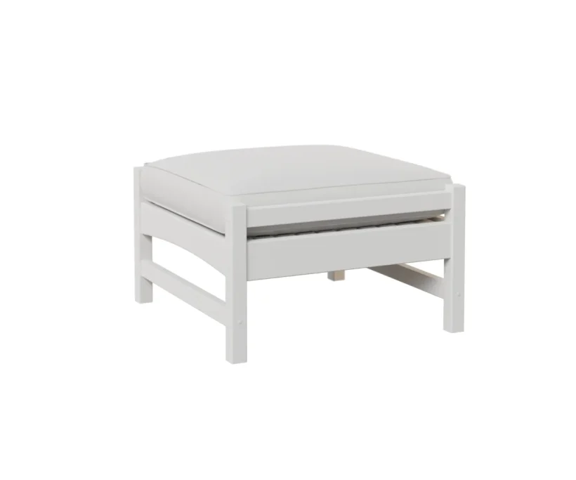 Camden Ottoman by Berlin Gardens - White, Marvel Cloud Camden Ottoman by Berlin Gardens - 191-CO2513
