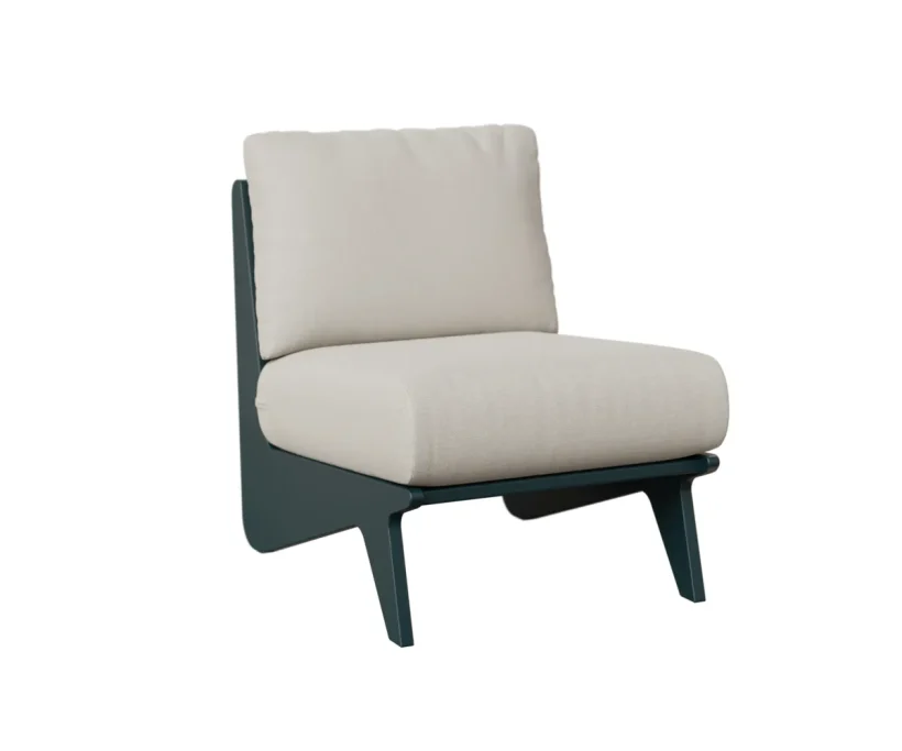 Holland Club Chair by Berlin Gardens - MGP Berry, Blend Linen Holland Club Chair by Berlin Gardens - 191-HOCC2429