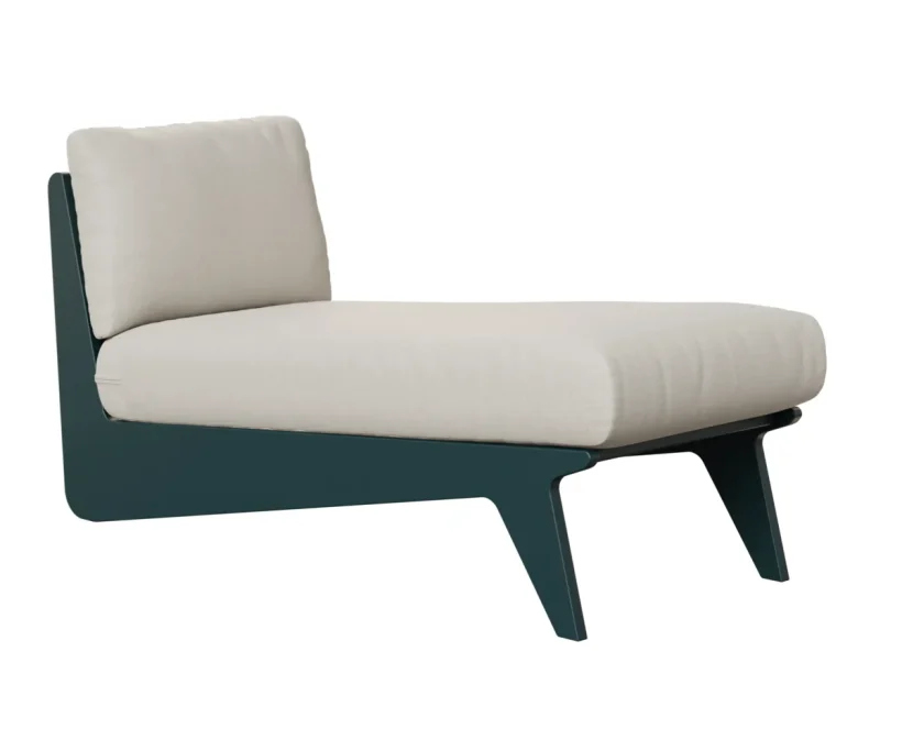 Holland Chaise by Berlin Gardens - MGP Berry, Blend Linen Holland Chaise by Berlin Gardens - 191-HOCL3029