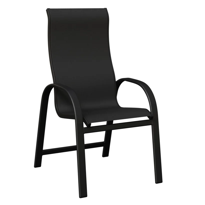 Murphy High Back Aluminum+Sling Dining Chair by Berlin Gardens - 191-MDHS