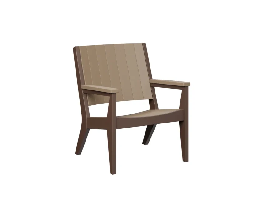 Mayhew Chat Low Chair by Berlin Gardens - Weatherwood, Chocolate Brown Mayhew Chat Low Chair by Berlin Gardens - 191-MHCTC2734