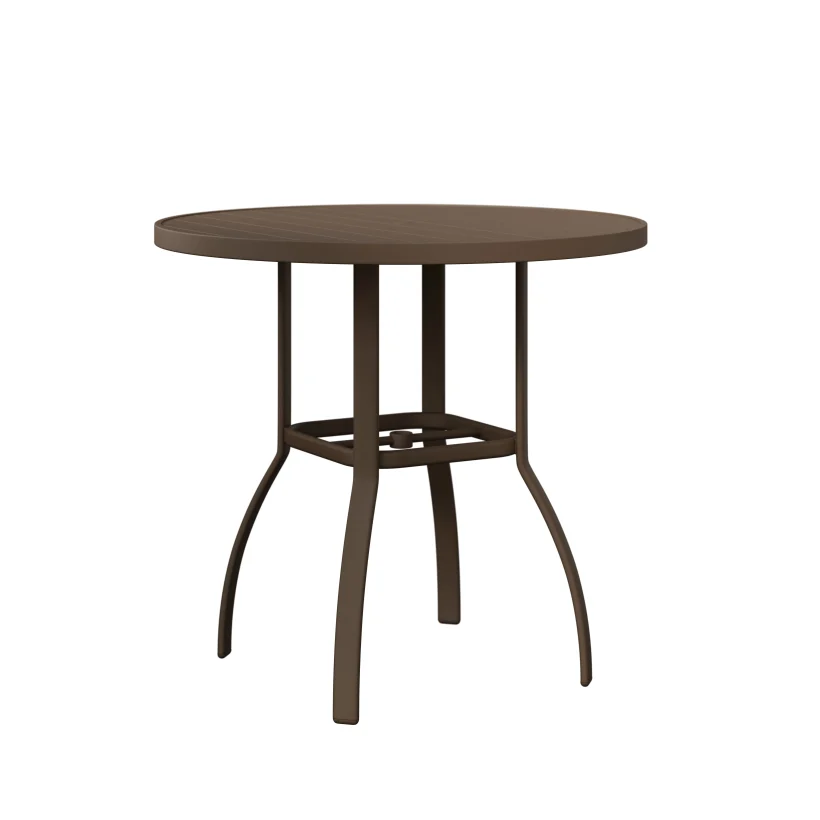 Murphy 42” Round Aluminum Bar Table by Berlin Gardens - Clay Murphy 42” Round Aluminum Bar Table by Berlin Gardens - 191-MRT0042B