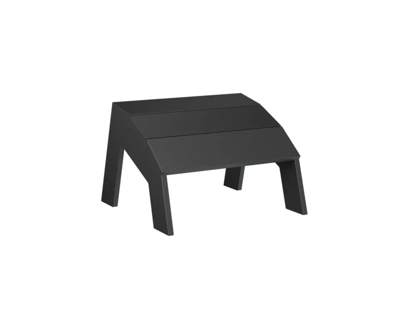Nordic Footstool by Berlin Gardens - MGP Black, MGP Black Nordic Footstool by Berlin Gardens - 191-NAF1721