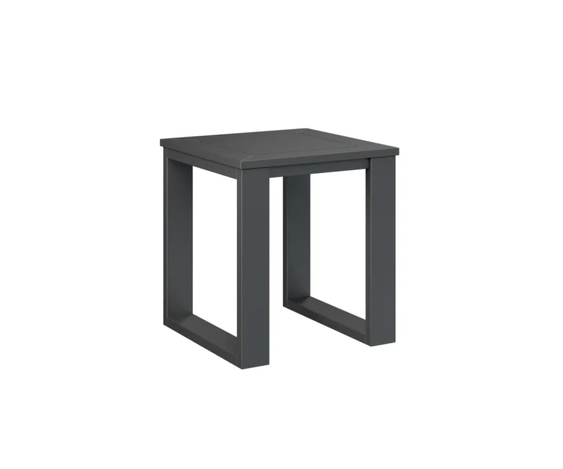 Nordic Square End Table by Berlin Gardens - MGP Black Nordic Square End Table by Berlin Gardens - 191-NSET1819