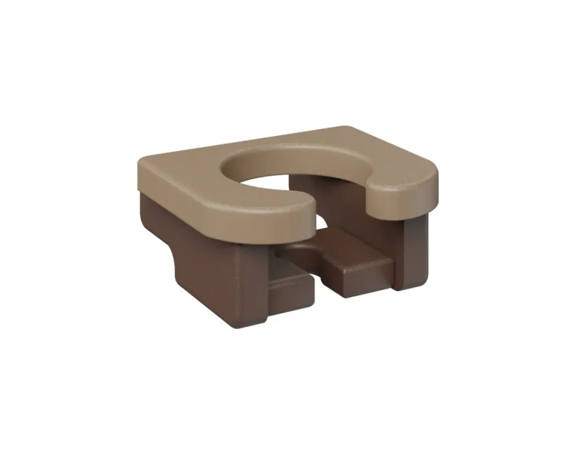 Cup Holder by Berlin Gardens - Weatherwood, Chocolate Brown Cup Holder by Berlin Gardens - 191-PVCH0000