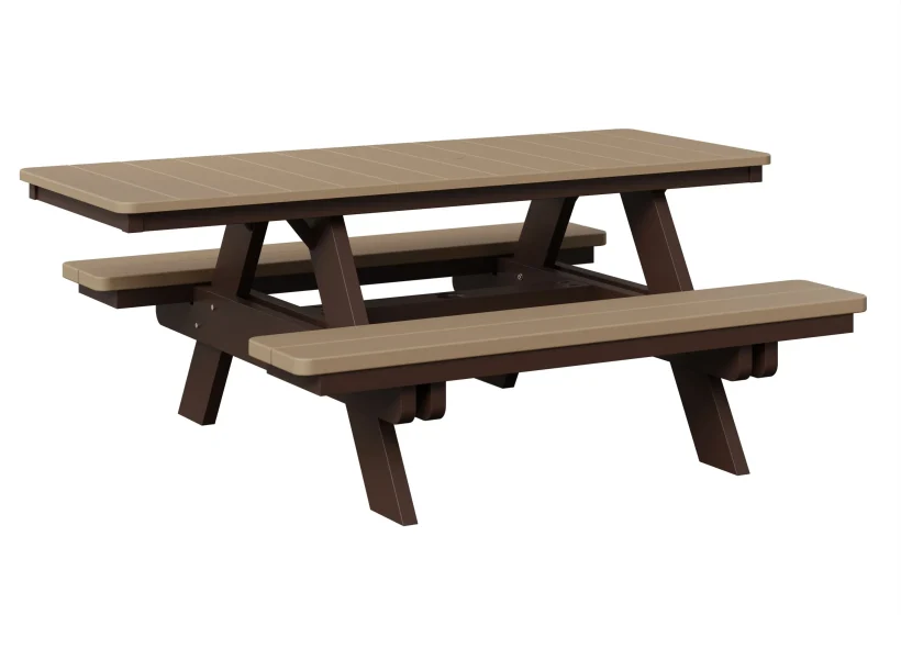 ADA Rectangle Picnic Table by Berlin Gardens - 191-RADA2872