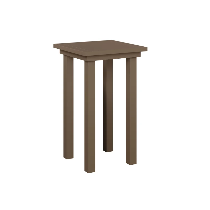 Vida Aluminum End Table Bar Height by Berlin Gardens - 191-VAET1830