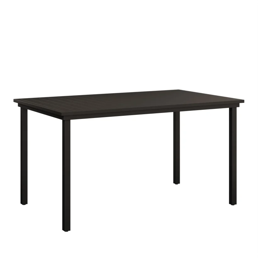 Vida 44" X 73" Aluminum+Poly Bar Table by Berlin Gardens - 191-VPRT4473B