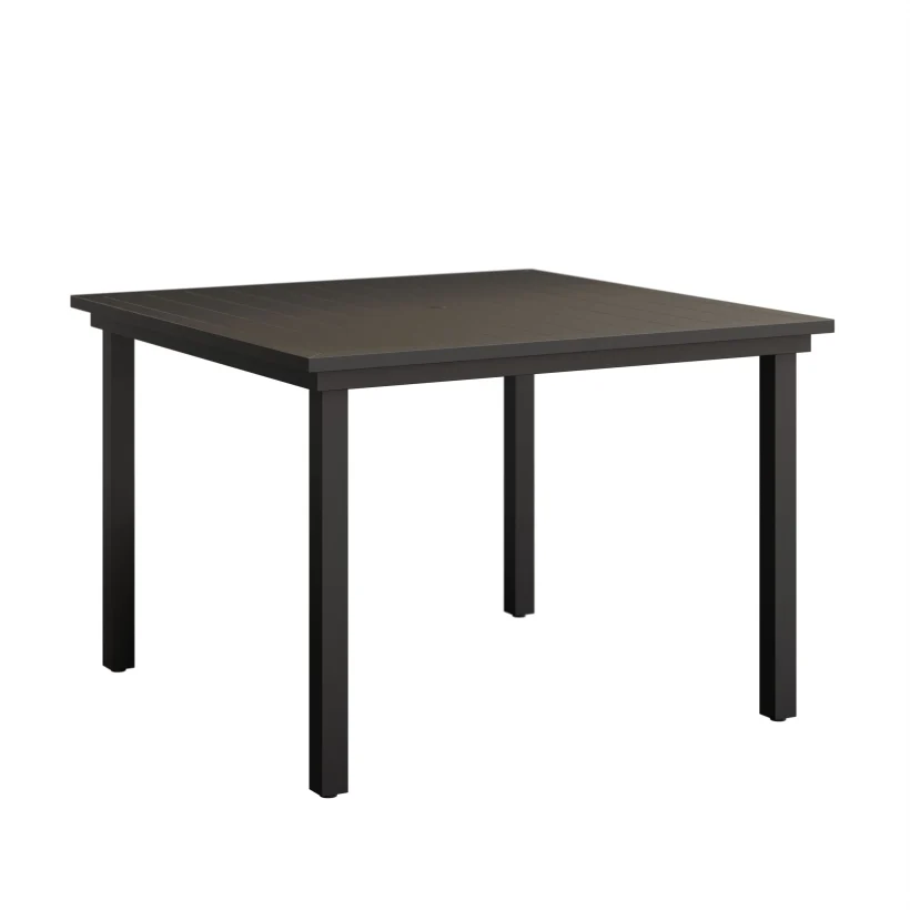 Vida 44” Aluminum+Poly Square Dining Table by Berlin Gardens - 191-VPST0044D