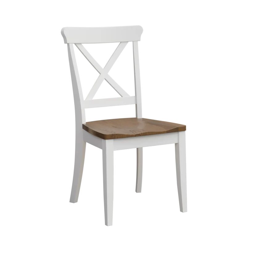 Amish Clayton Solid Hardwood Dining Side Chair - 281-035-ZPZ