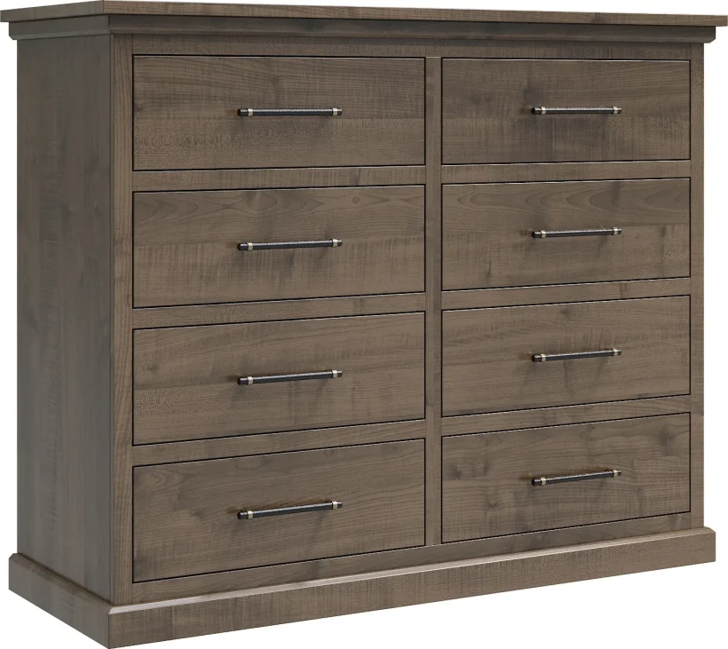 Amish Santorini Solid Hardwood Bedroom 8-Drawer Dresser - 281-472-9355721A
