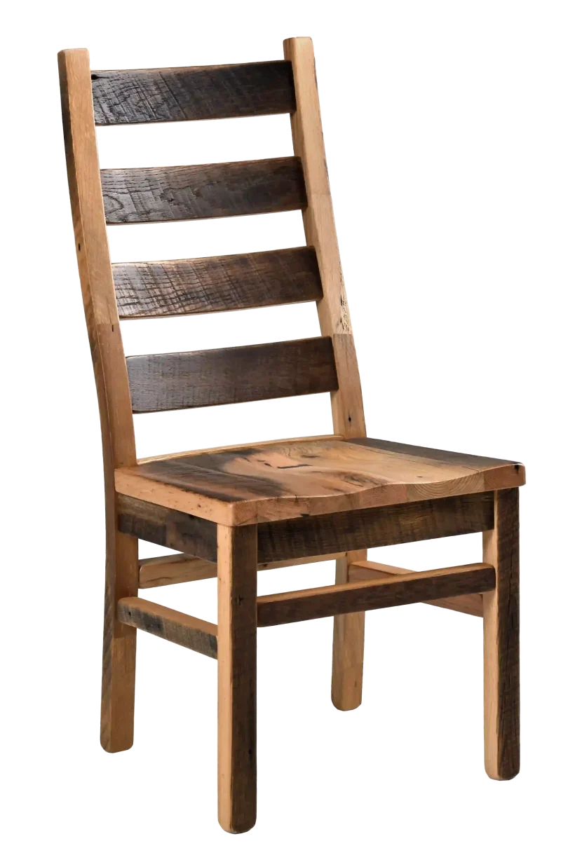 Amish Ladderback Solid Hardwood Dining Side Chair - No, , , , , Barnwood, 3 Glaze Amish Ladderback Solid Hardwood Dining Side Chair - 281-568-IPZ