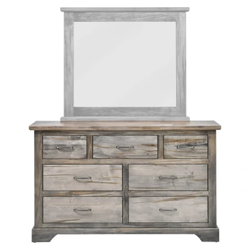 Amish Kimberley Solid Hardwood Bedroom 7-Drawer Dresser Only - 281-630-H0AA