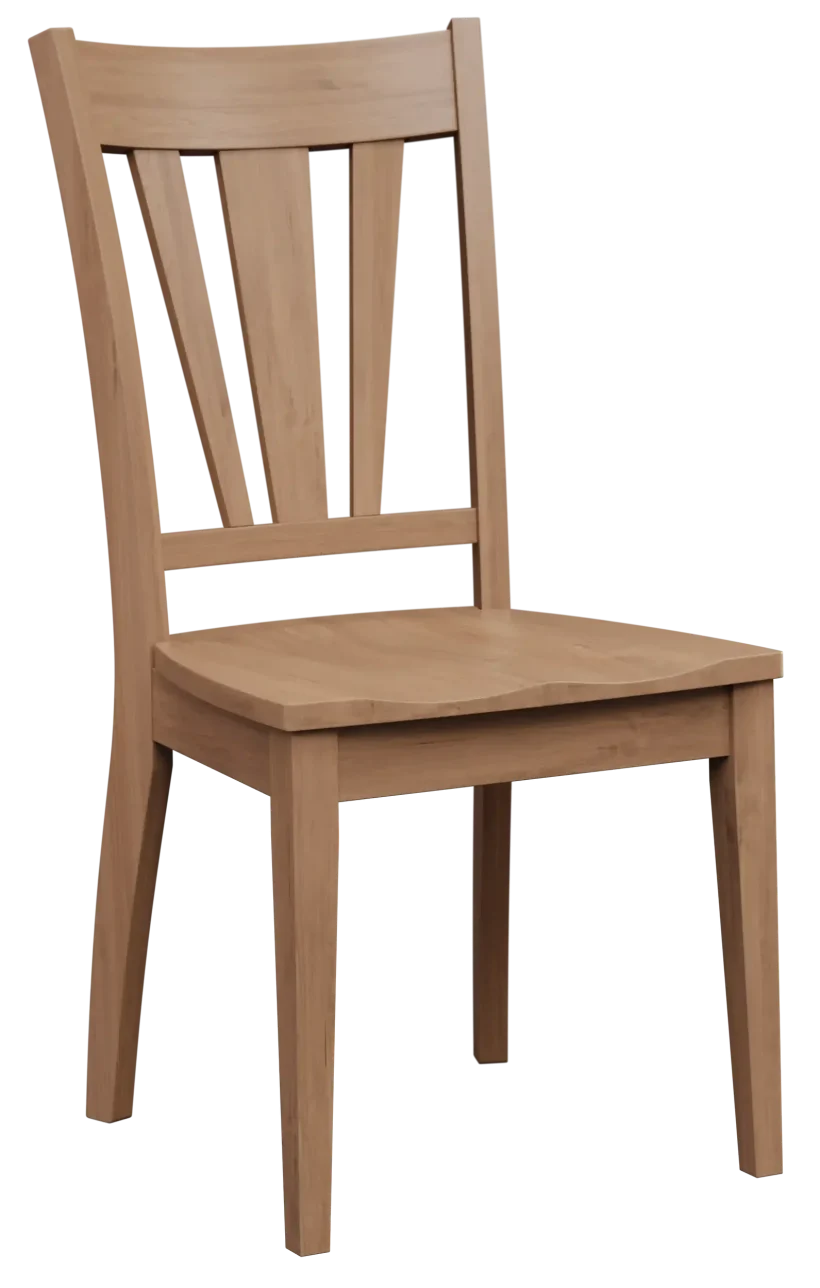 Amish Dayton Solid Hardwood Dining Side Chair - 281-682-APZ