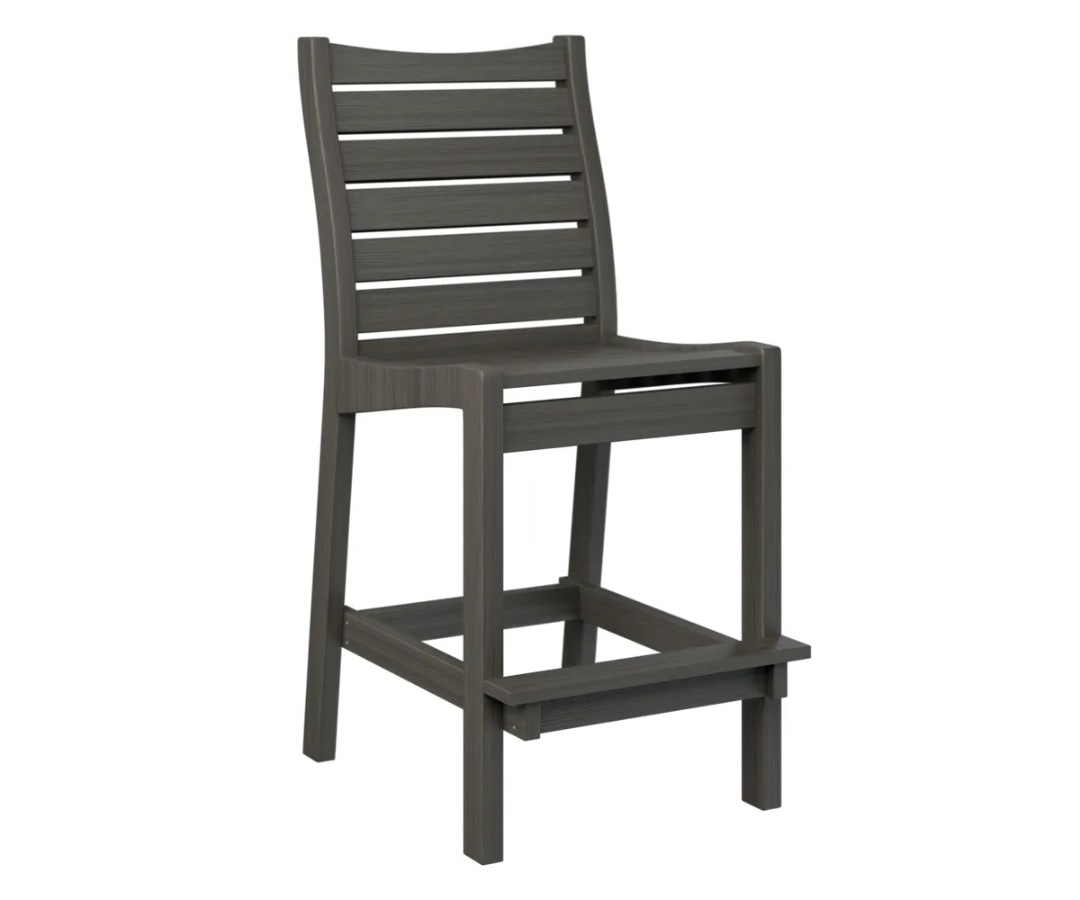 Bristol Bar Chair by Berlin Gardens - Coastal Gray, Coastal Gray Bristol Bar Chair by Berlin Gardens - 191-BBC2045