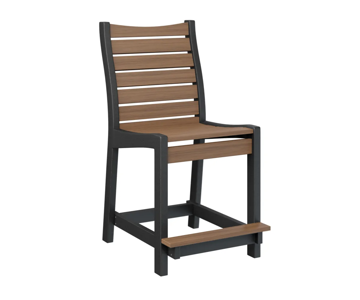 Bristol Counter Chair by Berlin Gardens - Antique Mahogany, Black Bristol Counter Chair by Berlin Gardens - 191-BCC2041