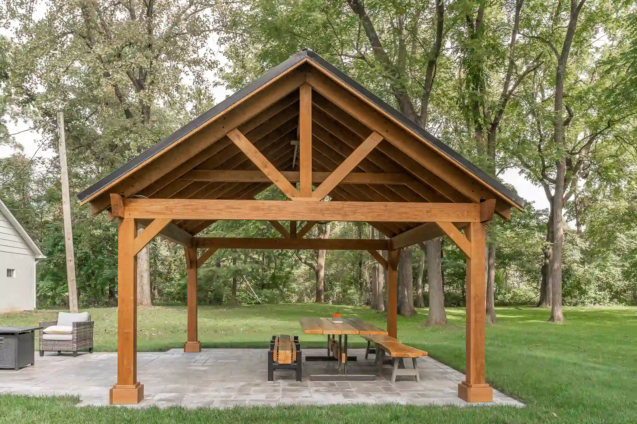 Breckenridge Wood Pavilion from Berlin Gardens - 10 x 10 Breckenridge Wood Pavilion from Berlin Gardens - 191-BRECKENRIDGE