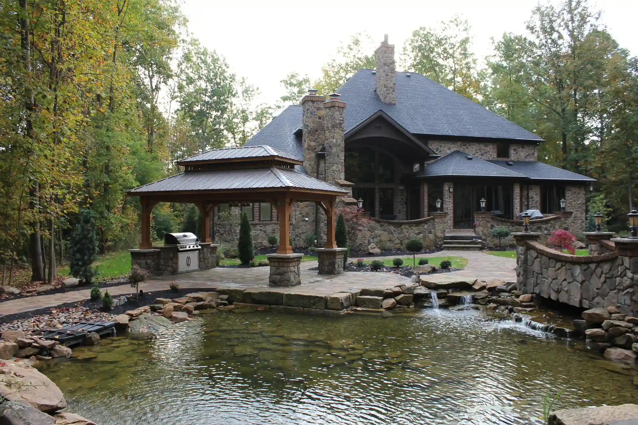 Cascade Wood Pavilion from Berlin Gardens - Cascade Wood Pavilion from Berlin Gardens - 191-CASCADE
