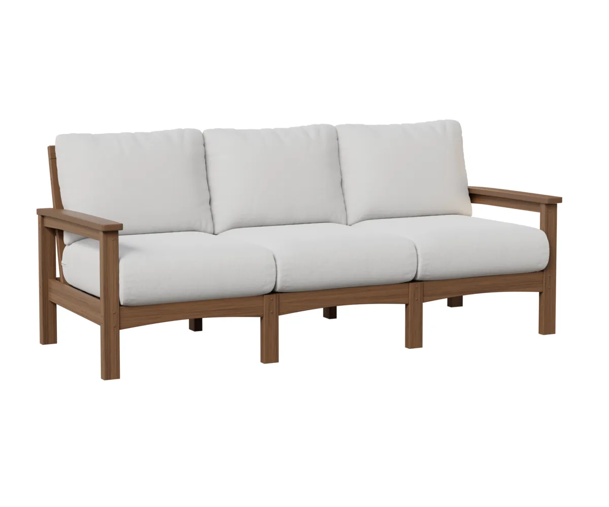 Camden Sofa by Berlin Gardens - Antique Mahogany, Marvel Cloud (Discontinued) Camden Sofa by Berlin Gardens - 191-CS7832