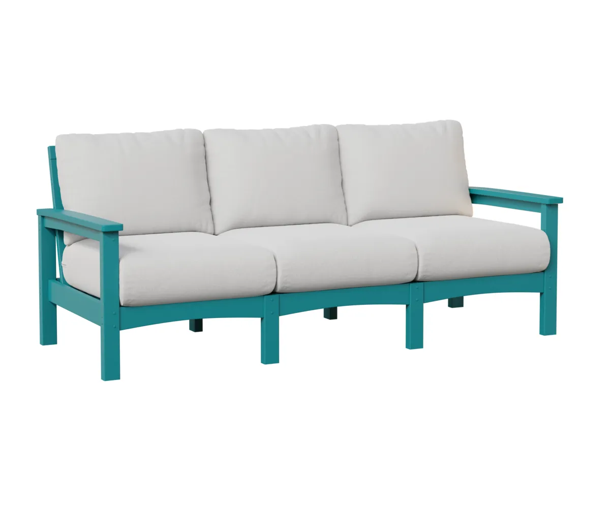Camden Sofa by Berlin Gardens - Aruba Blue, Marvel Cloud (Discontinued) Camden Sofa by Berlin Gardens - 191-CS7832