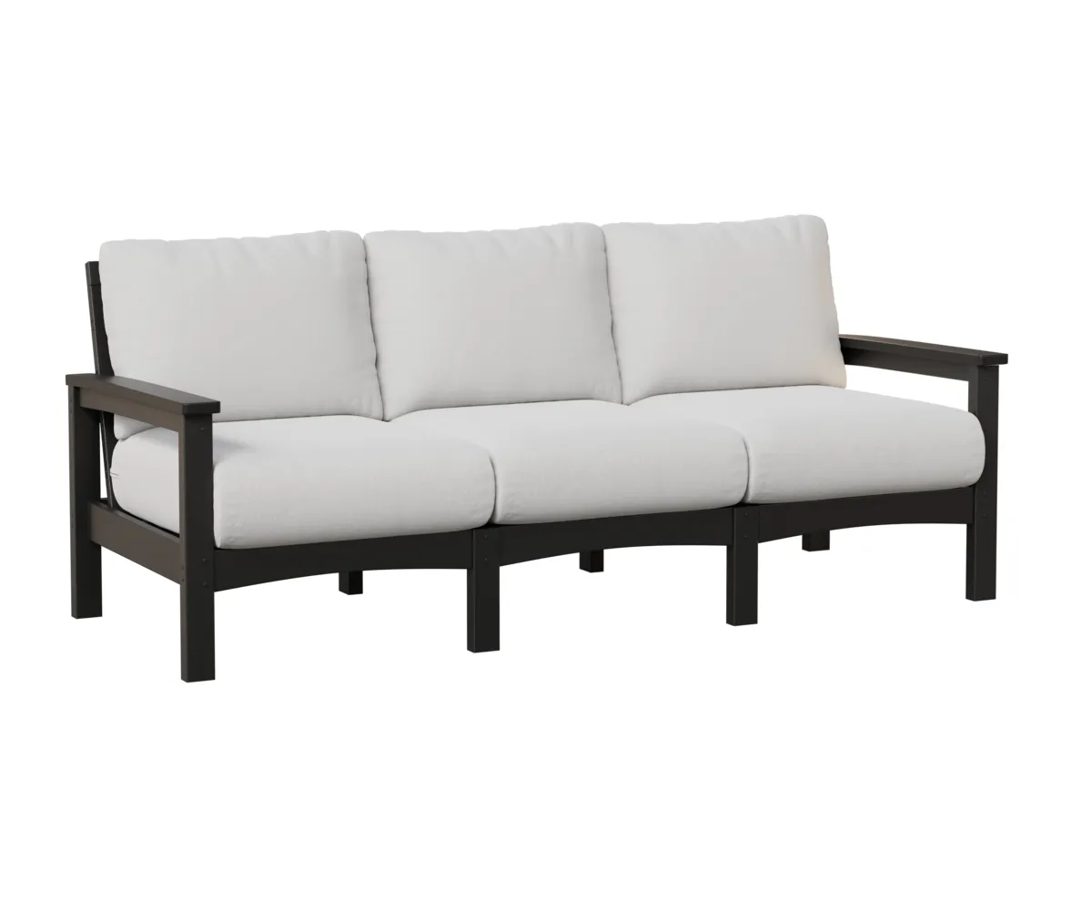 Camden Sofa by Berlin Gardens - Black, Marvel Cloud (Discontinued) Camden Sofa by Berlin Gardens - 191-CS7832