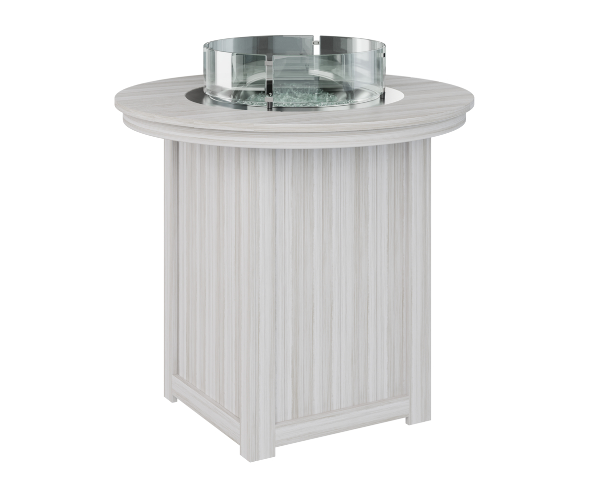 Donoma 44" Round Bar Fire Table by Berlin Gardens - 191-DRFT3944B