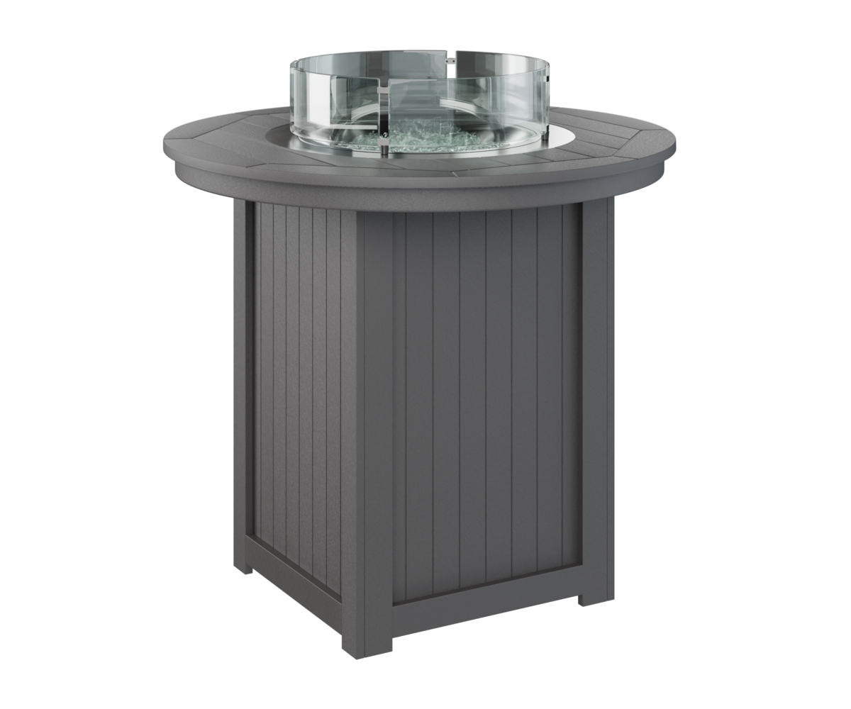 Donoma 44" Round Bar Fire Table by Berlin Gardens - 191-DRFT3944B