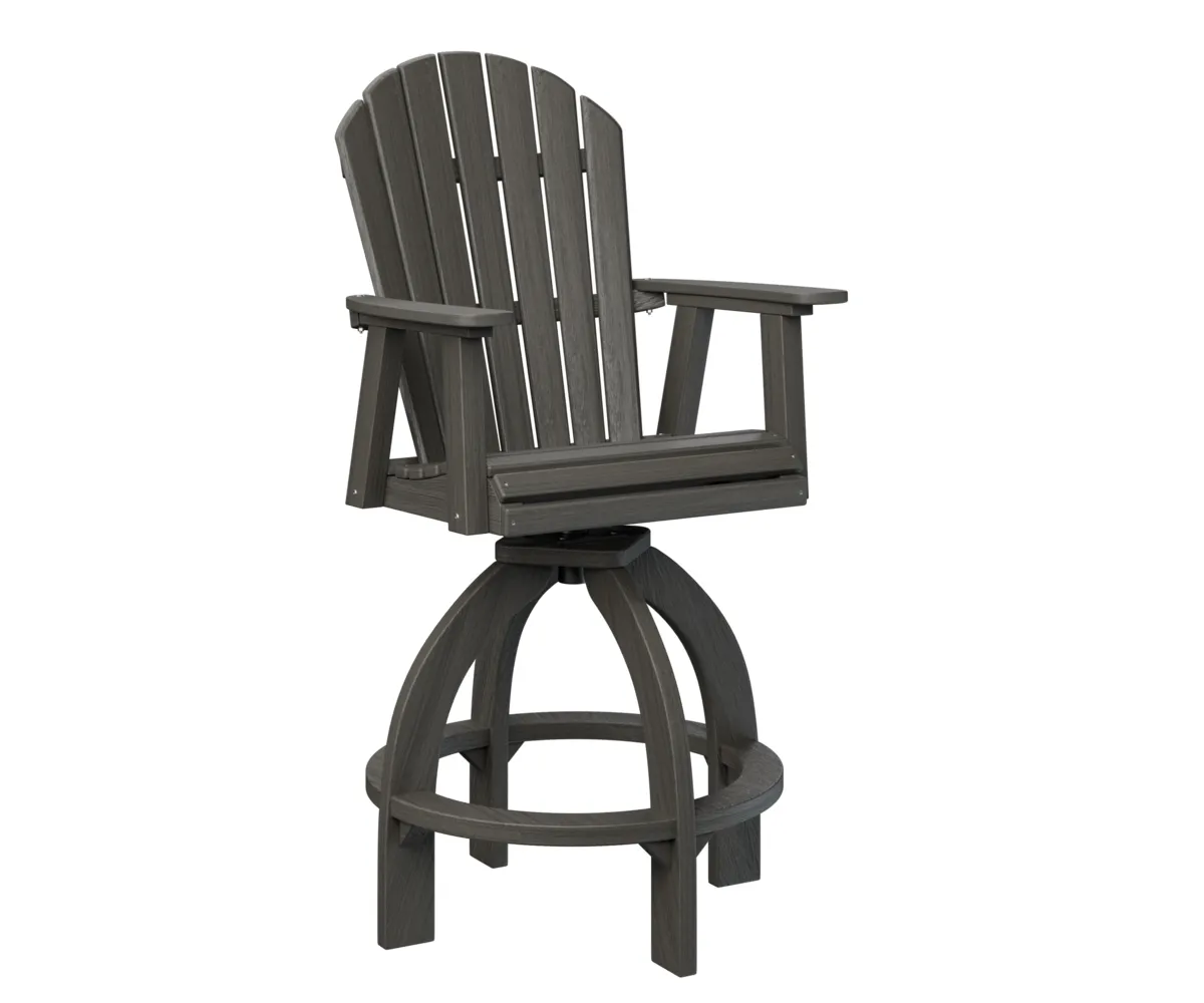 Comfo Back Swivel Extra Tall Chair by Berlin Gardens - Coastal Gray, Coastal Gray Comfo Back Swivel Extra Tall Chair by Berlin Gardens - 191-ESXTC2139