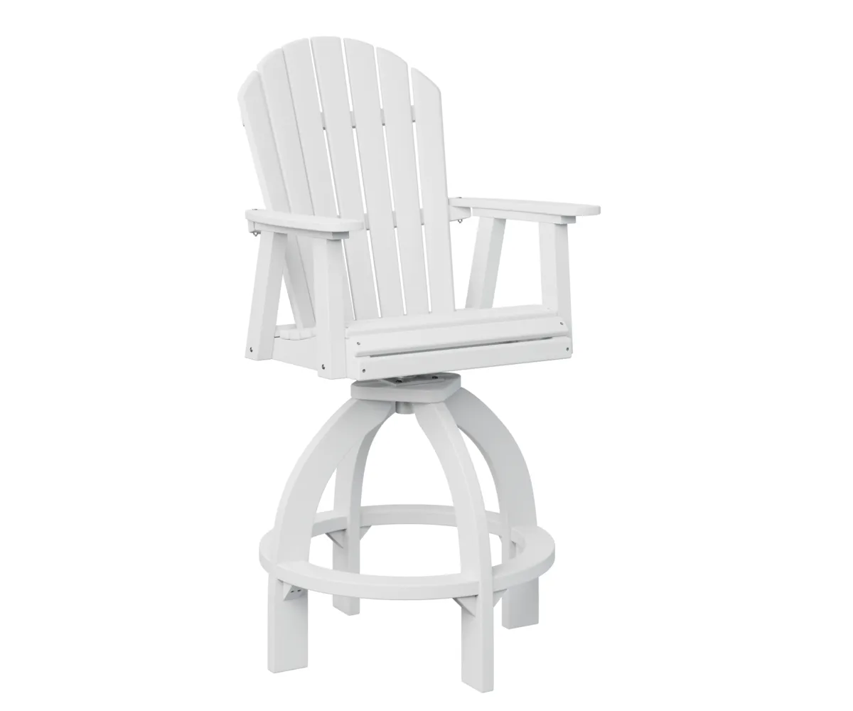 Comfo Back Swivel Extra Tall Chair by Berlin Gardens - White, White Comfo Back Swivel Extra Tall Chair by Berlin Gardens - 191-ESXTC2139