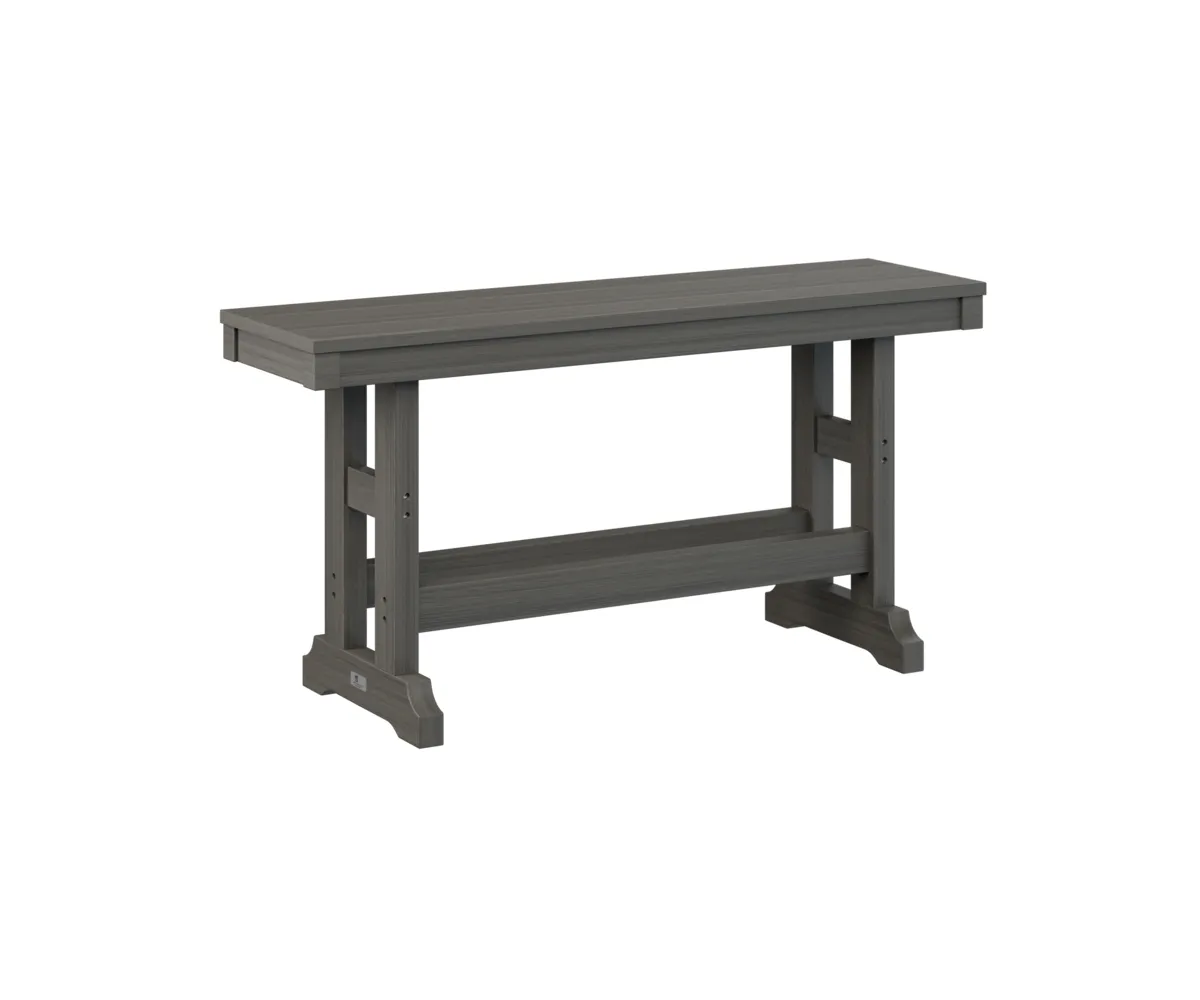 Garden Classic 44" Dining Bench by Berlin Gardens - Coastal Gray, Coastal Gray Garden Classic 44" Dining Bench by Berlin Gardens - 191-GCDB4418