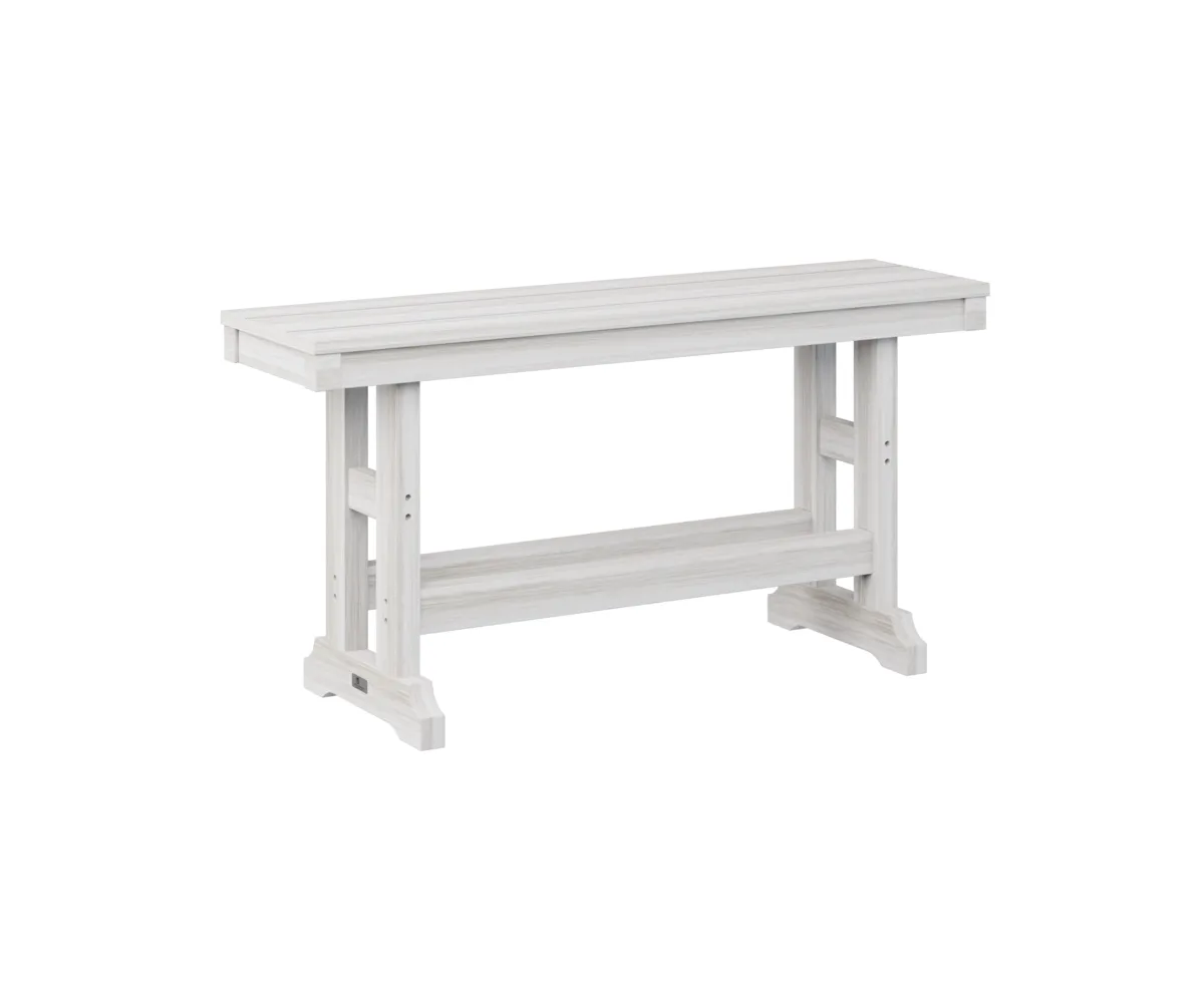 Garden Classic 44" Dining Bench by Berlin Gardens - Seashell, Seashell Garden Classic 44" Dining Bench by Berlin Gardens - 191-GCDB4418